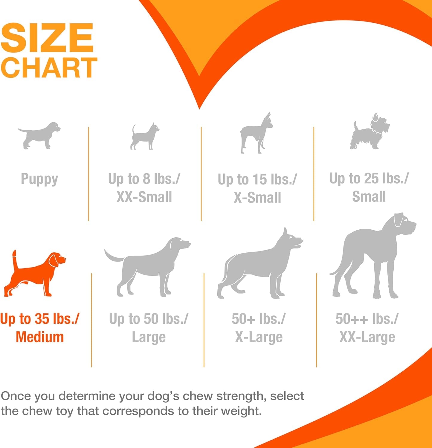 Original Bone Power Chew Toy for Dogs, Durable Dog Toys for Aggressive Chewers, Basted Blast Bacon & Chicken Flavor, Medium - up to 35 Lbs, 2 Pack